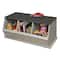 Badger Basket 3 Bin Stackable Storage Cubby